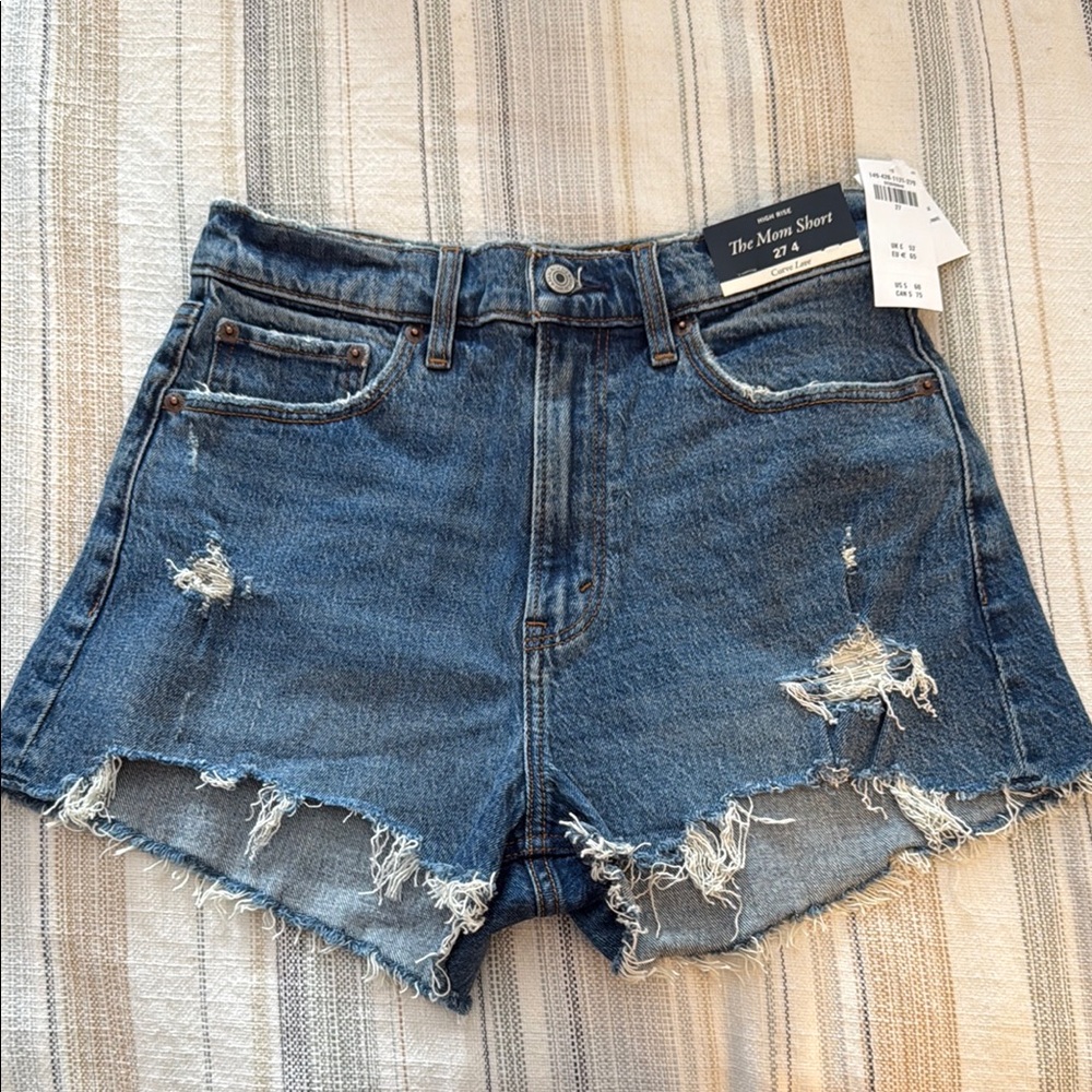 High-Waisted Women's Jean Shorts